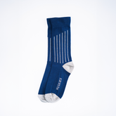 Vertical Colour Block - Navy / Light Ash